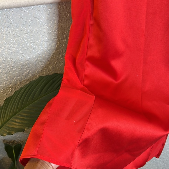 House of CB ‘Shani’ Red Satin Corset Maxi Dress NWT - Picture 12 of 13